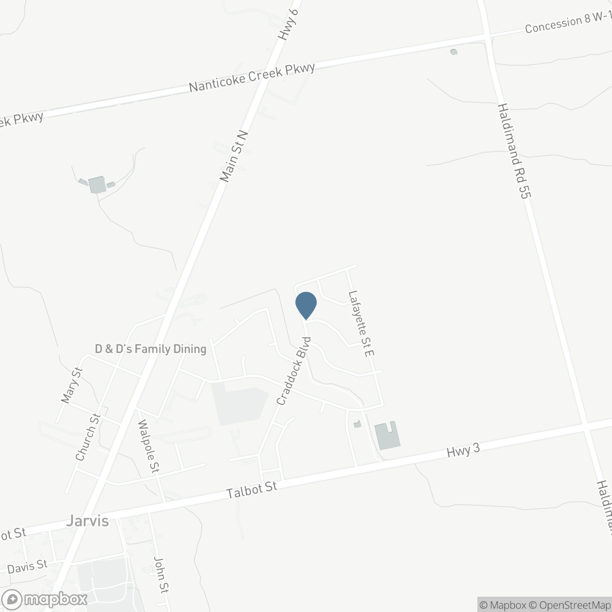 88 CRADDOCK Boulevard, Jarvis, Ontario N0A 1J0